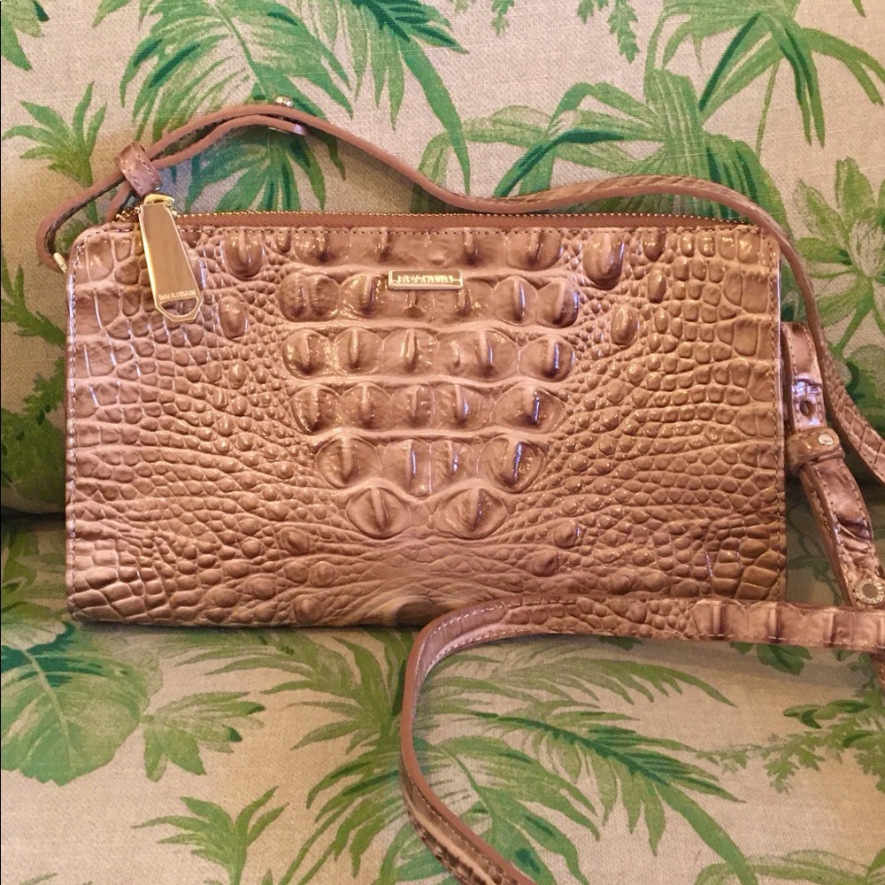 ‼️SOLD‼️NWOT Brahmin Sienna Crossb in Tobacco🌴🤎 - Picture 1 of 10